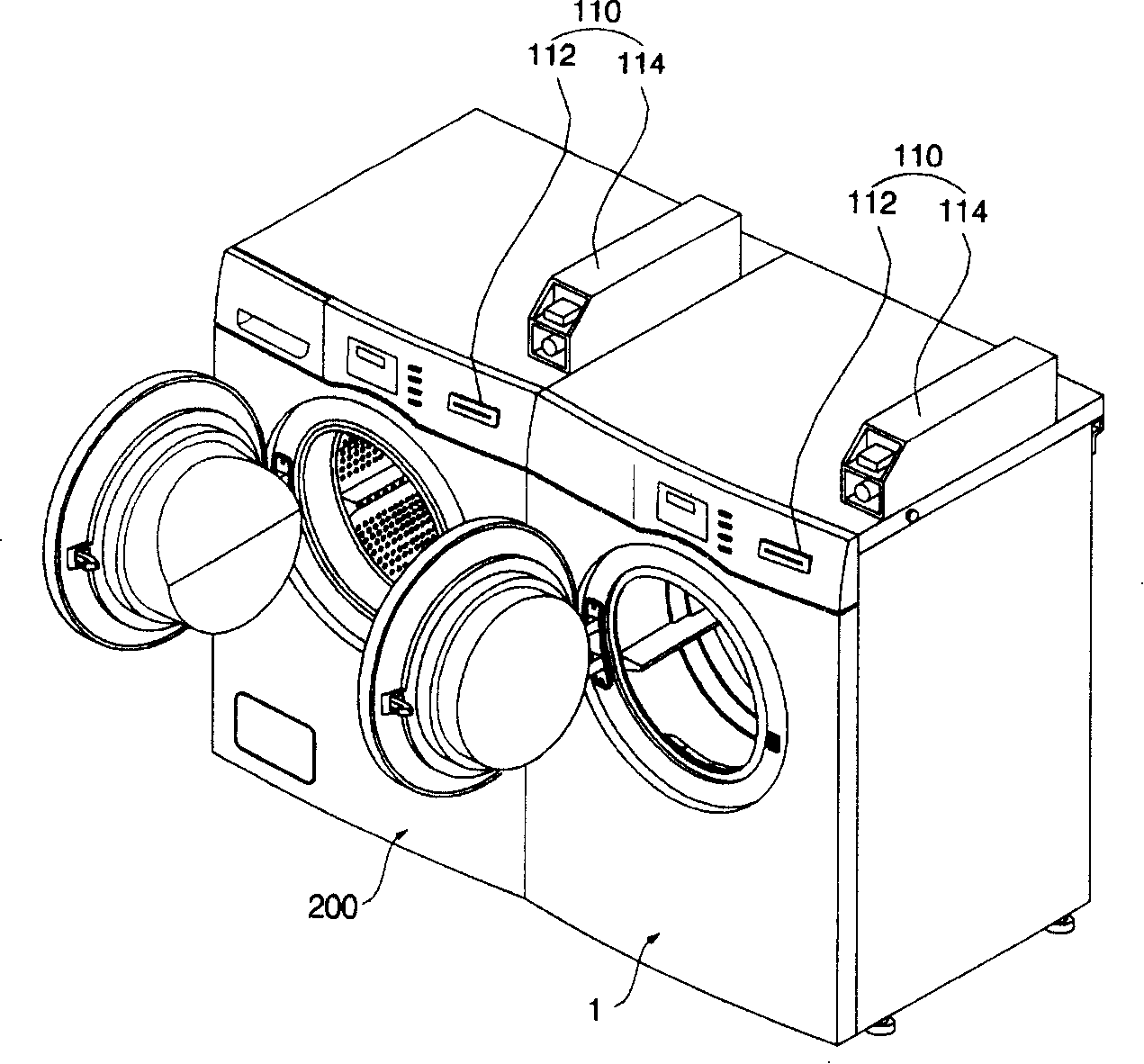 Scouring agent feeding mechanism of scouring apparatus