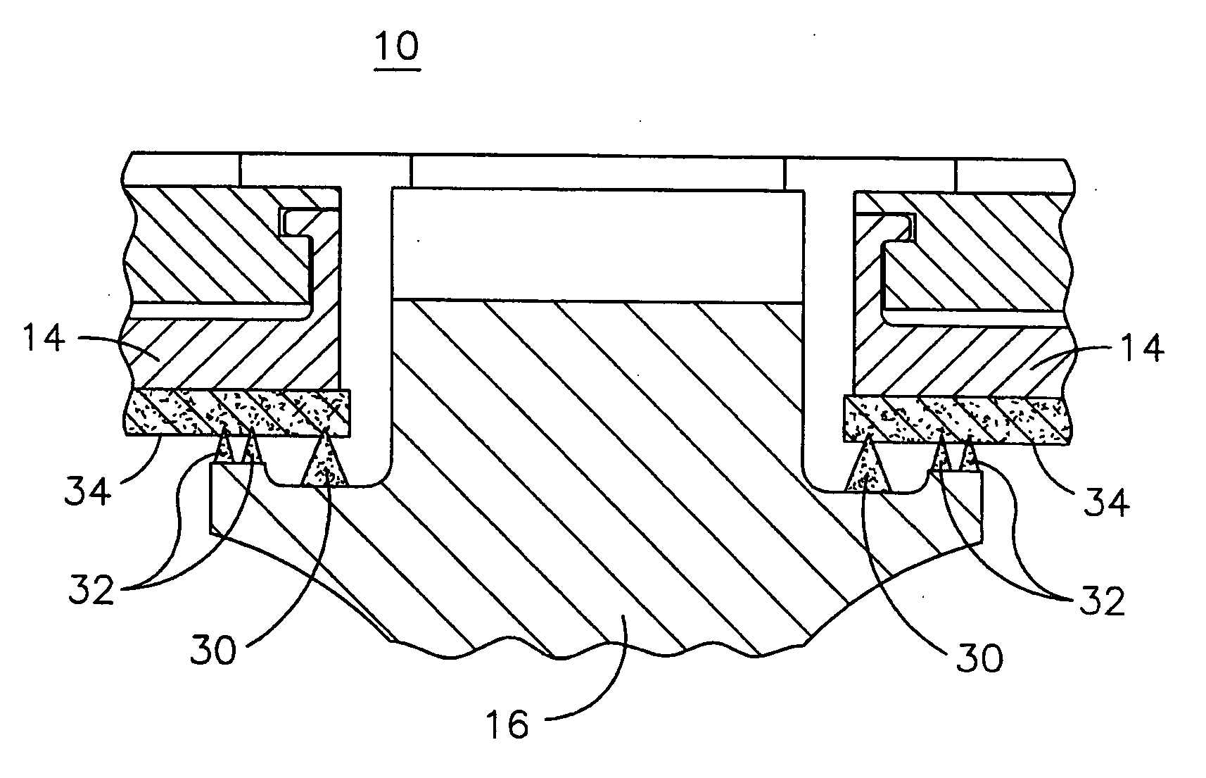 Cold spray process for seal applications