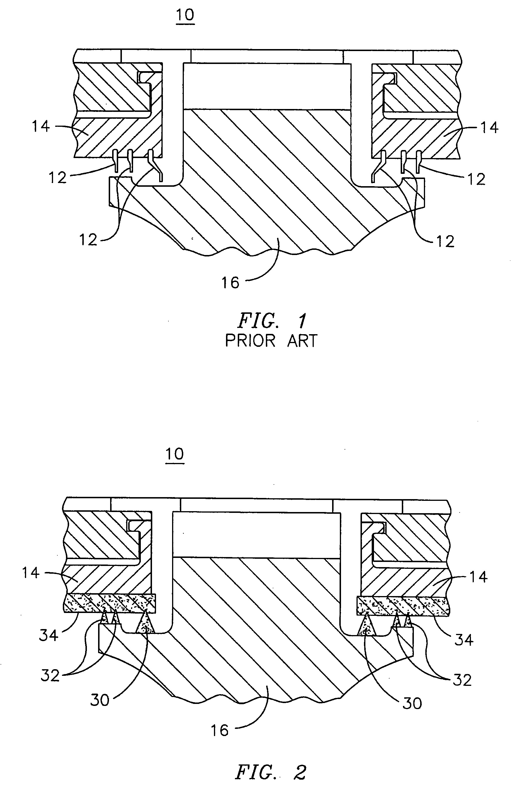 Cold spray process for seal applications