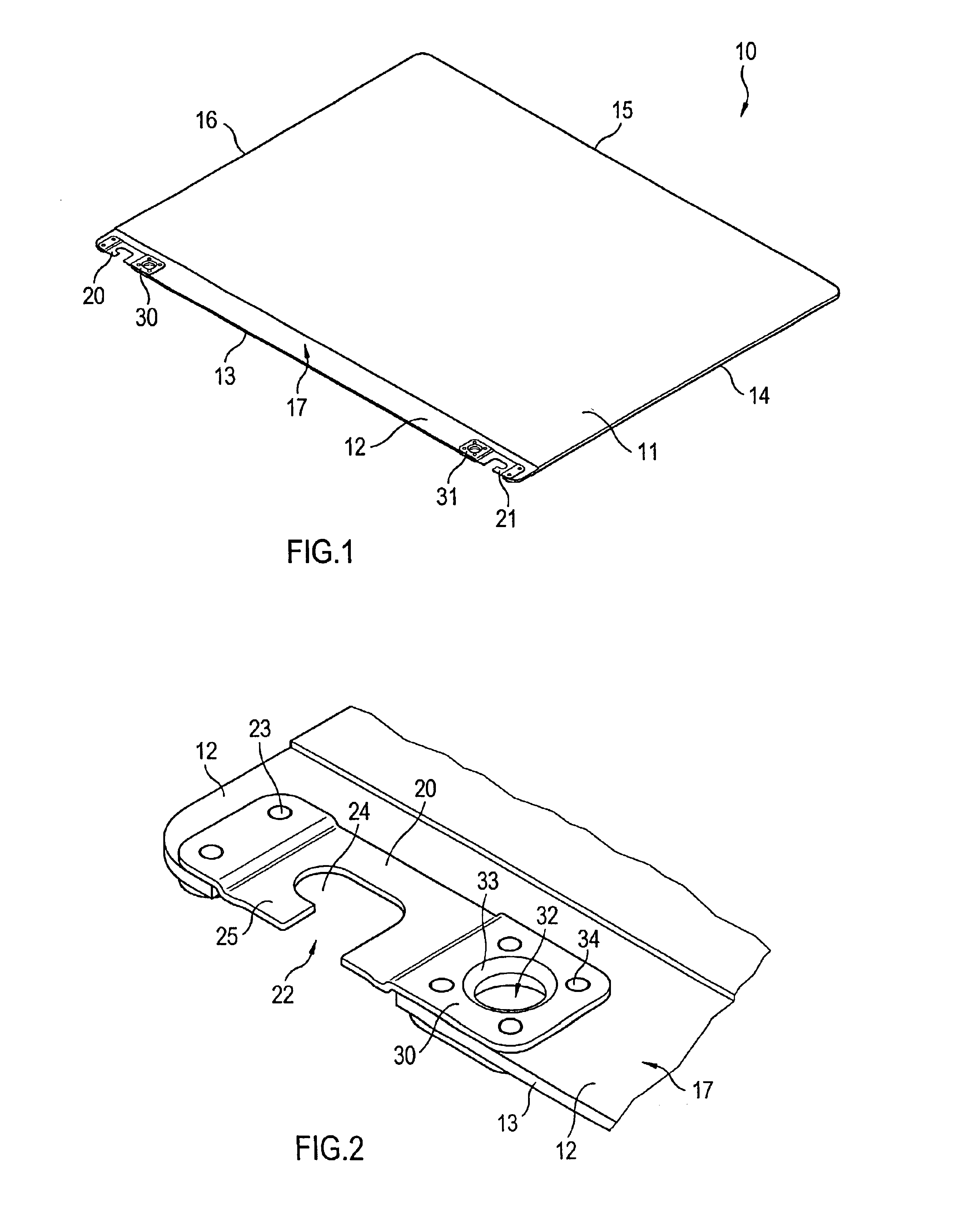 Storage phosphor panel for storing image information and x-ray cassette