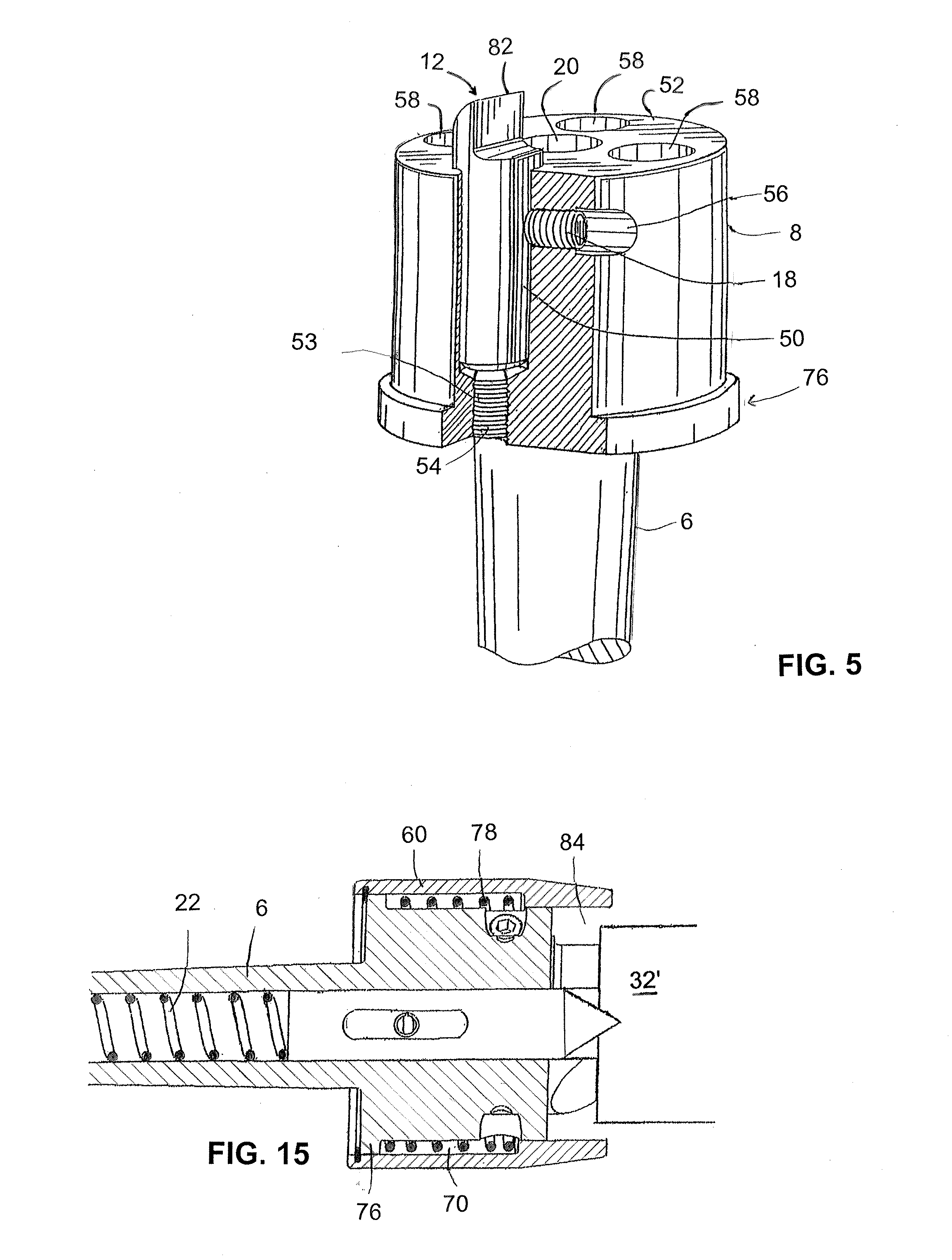 Drive center with guard