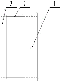 Anchor equipment and anchoring method for tension connection of partially prestressed electric poles