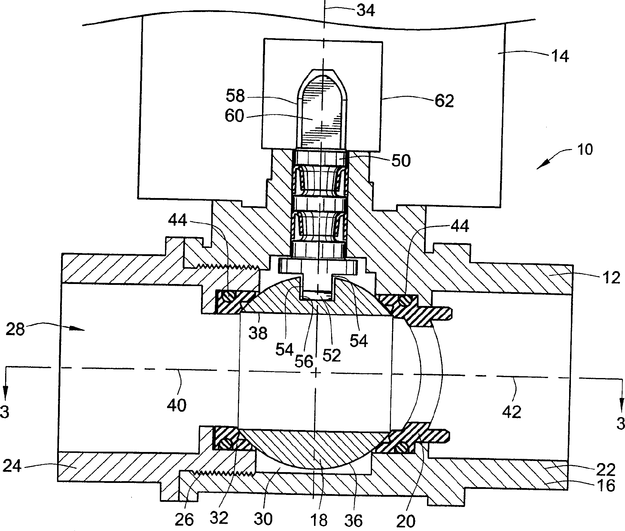 Apparatus and method for replacing existing actuator zone valves in an HVAC system with a ball valve