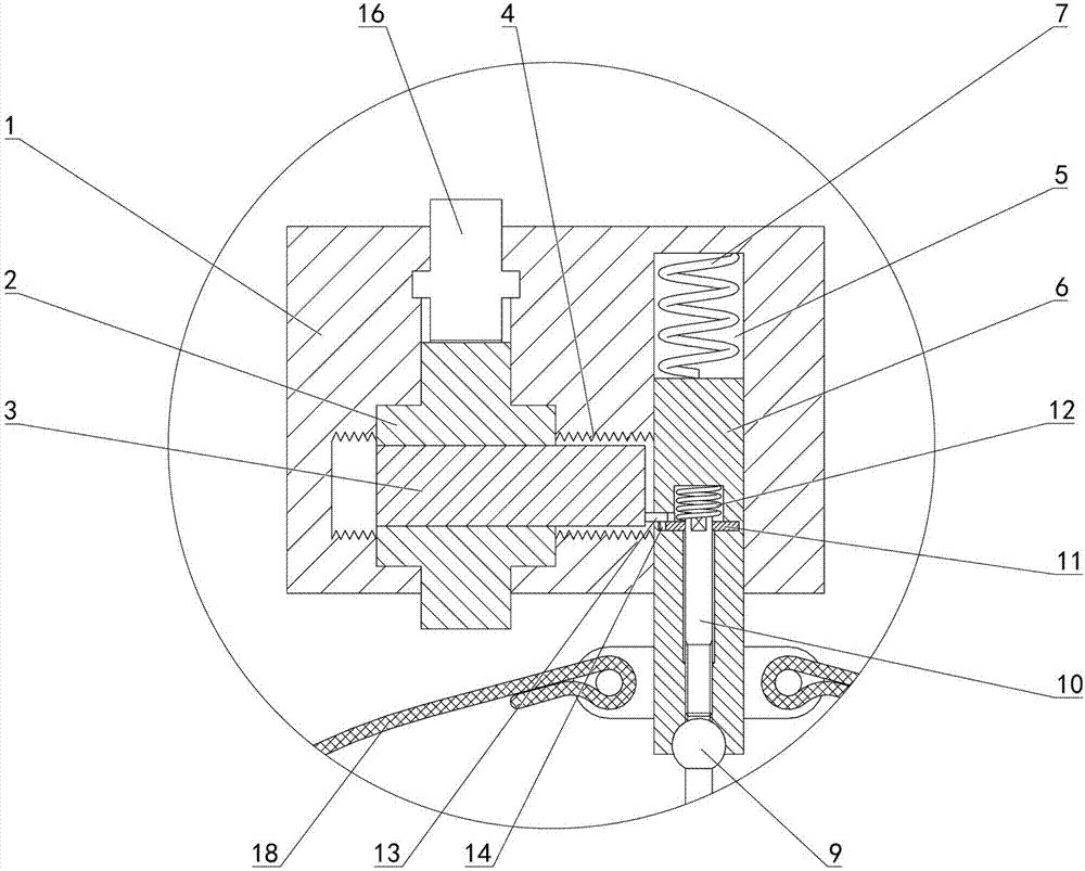 Postoperative fixation device used for tibial fracture