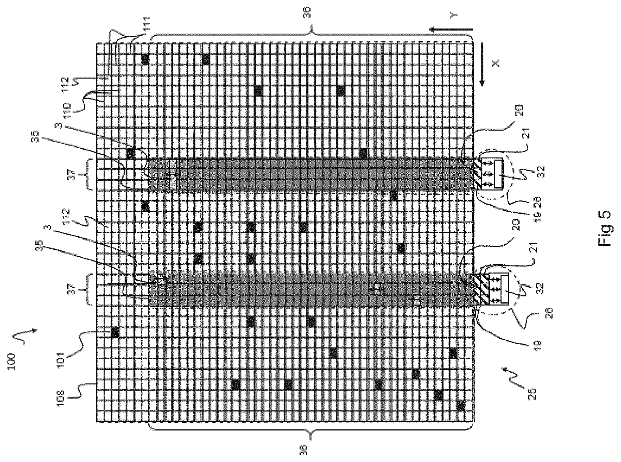 Transport of container handling vehicles between storage grids of different heights