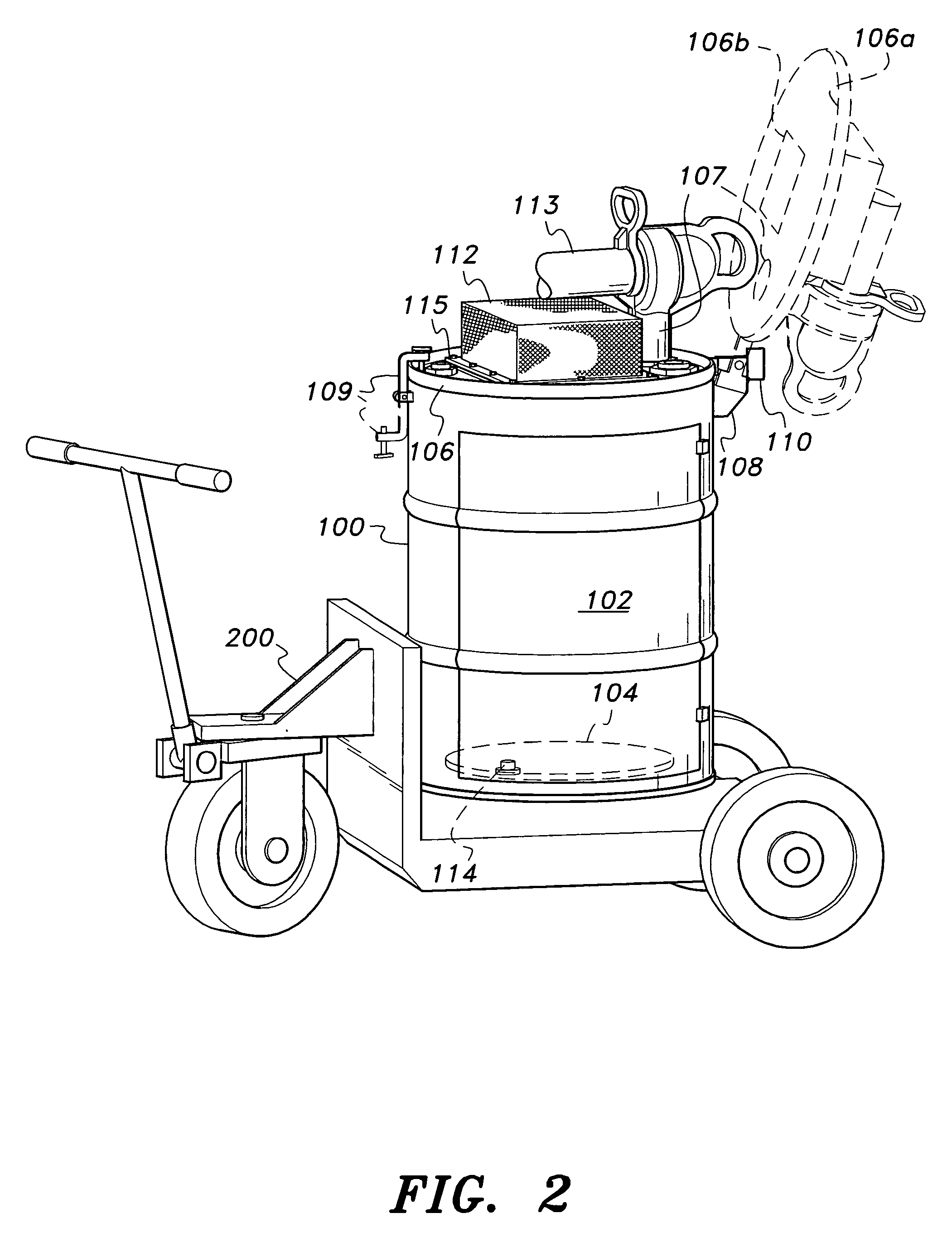 Bagger attachment for leaf blower