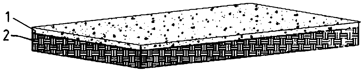 Stealth material with compatible stealth of laser and radar and preparation method of stealth material