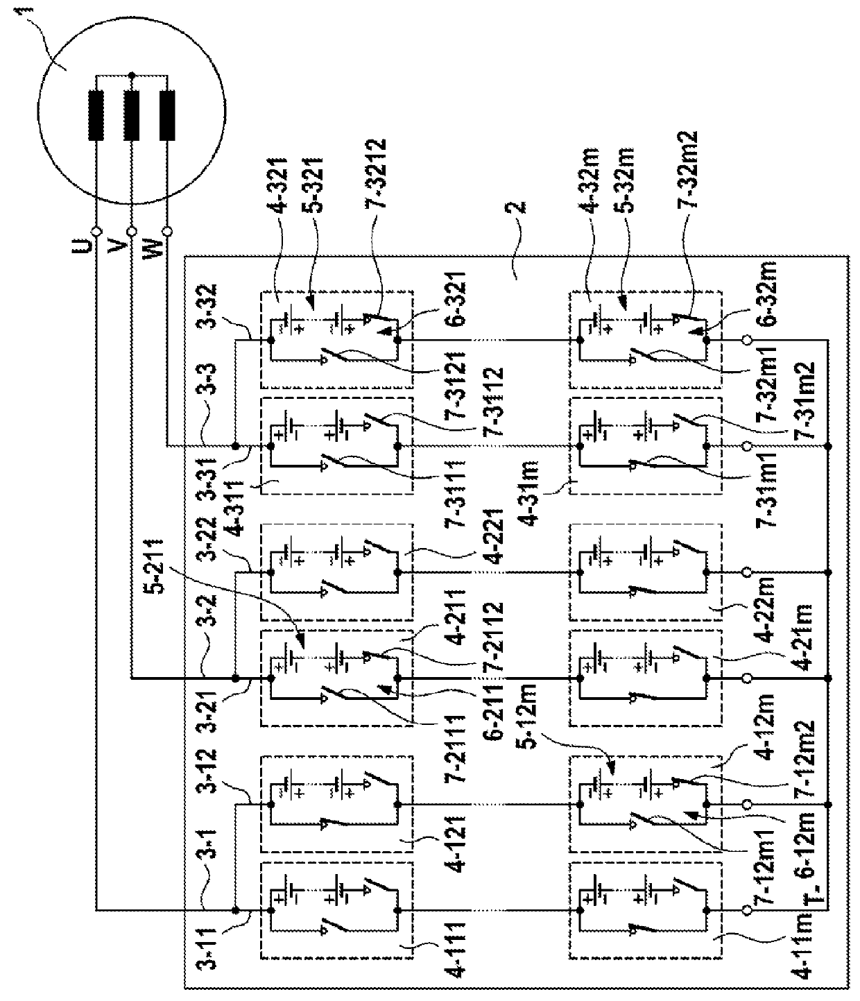 Controllable energy store and method for operating a controllable energy store