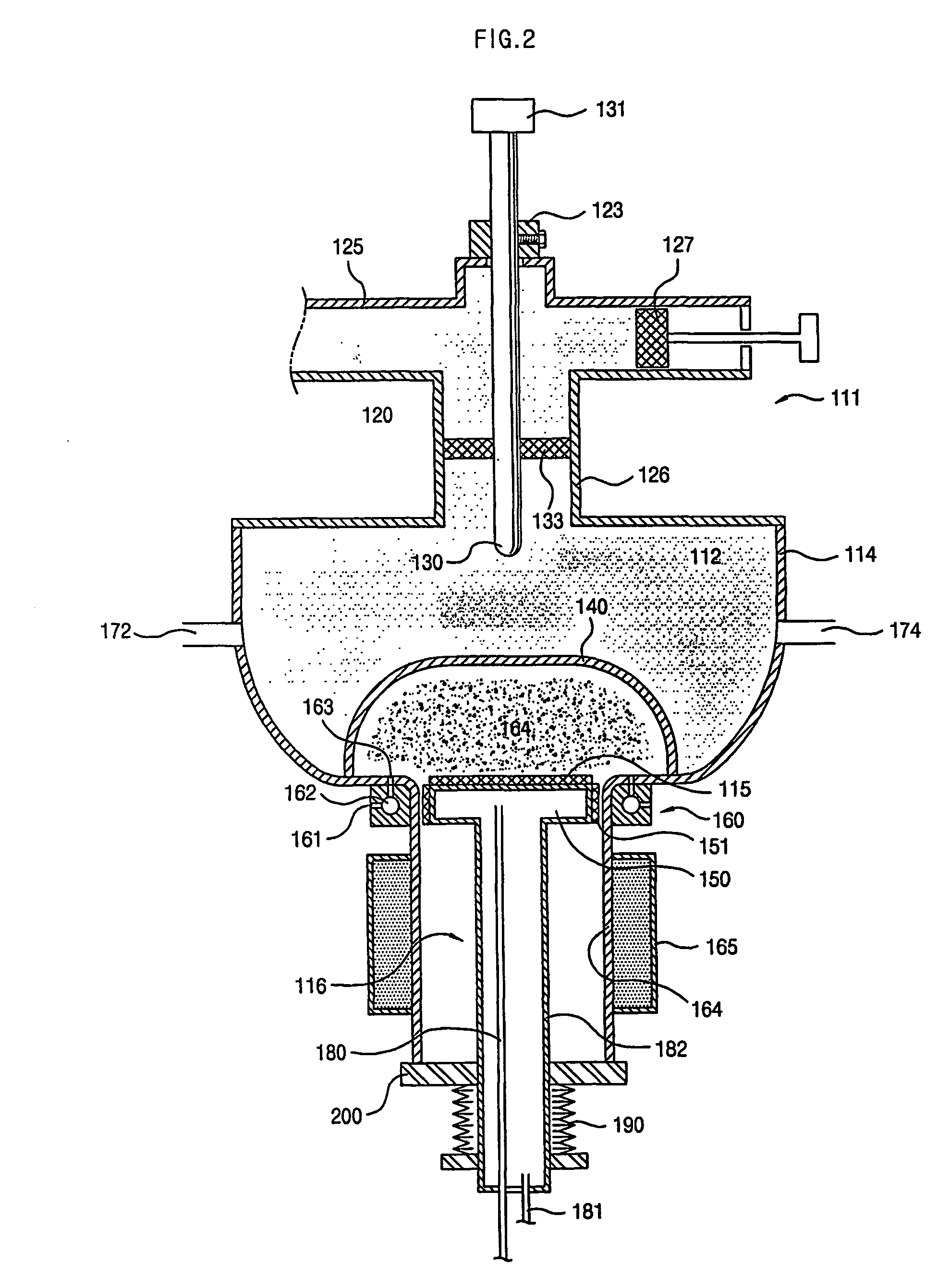 Diamond film depositing apparatus using microwaves and plasma