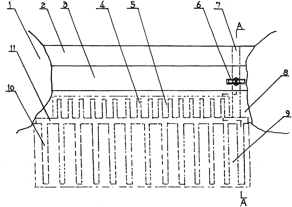 A method of water and soil separation for water control and environmental protection and its water and soil separation structure