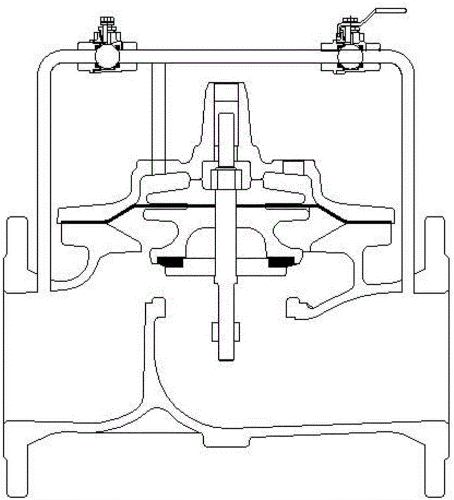 Electrohydraulic valve, outlet pressure control system and inlet pressure control system