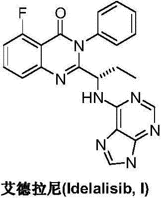 A preparing method of Idelalisib