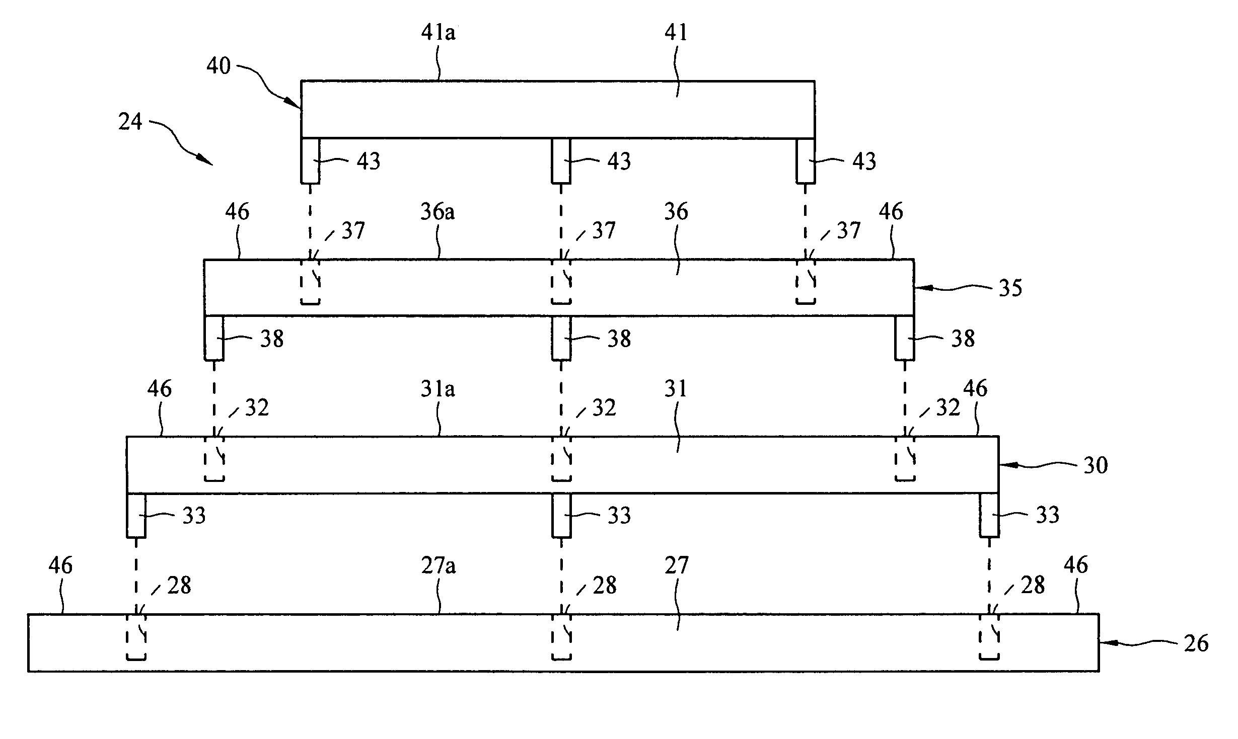 Current-leveling electroplating/electropolishing electrode