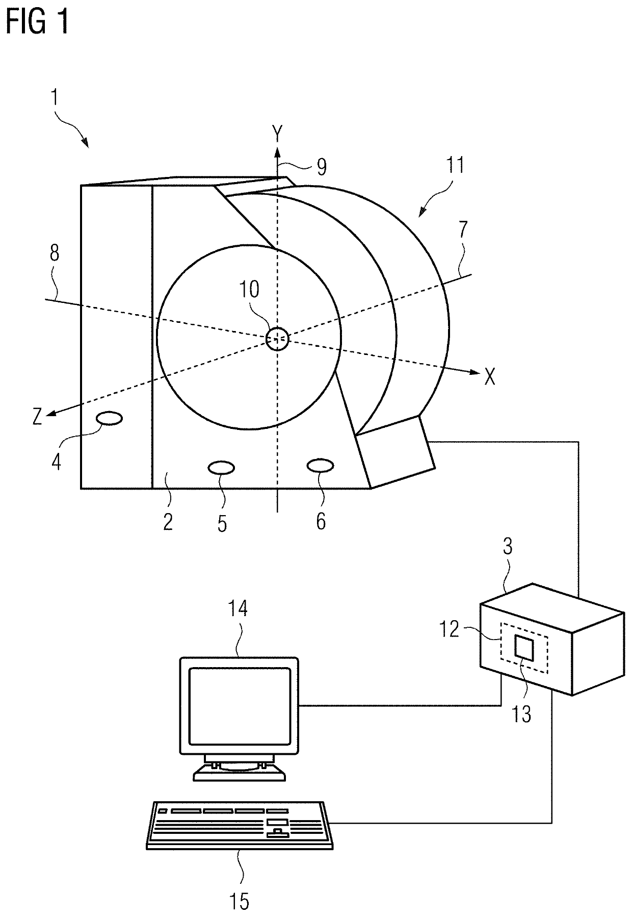 Method for ascertaining a deviation of at least one gradient field from a reference