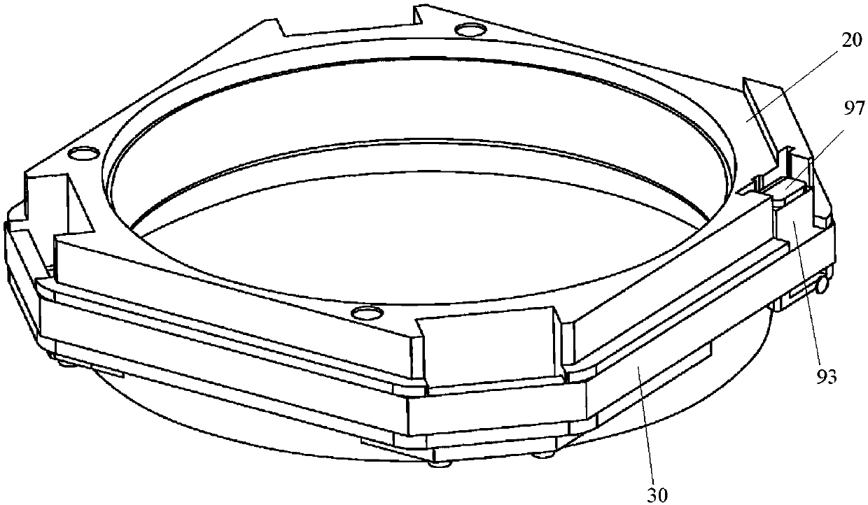 Lens drive motor, camera and mobile terminal device