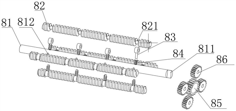 Processing technology and processing device for high-elasticity uvioresistant polyester fabric