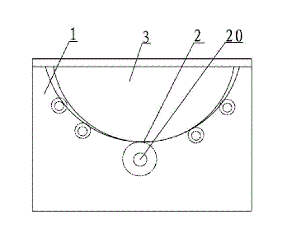 Unwinding cloth hopper