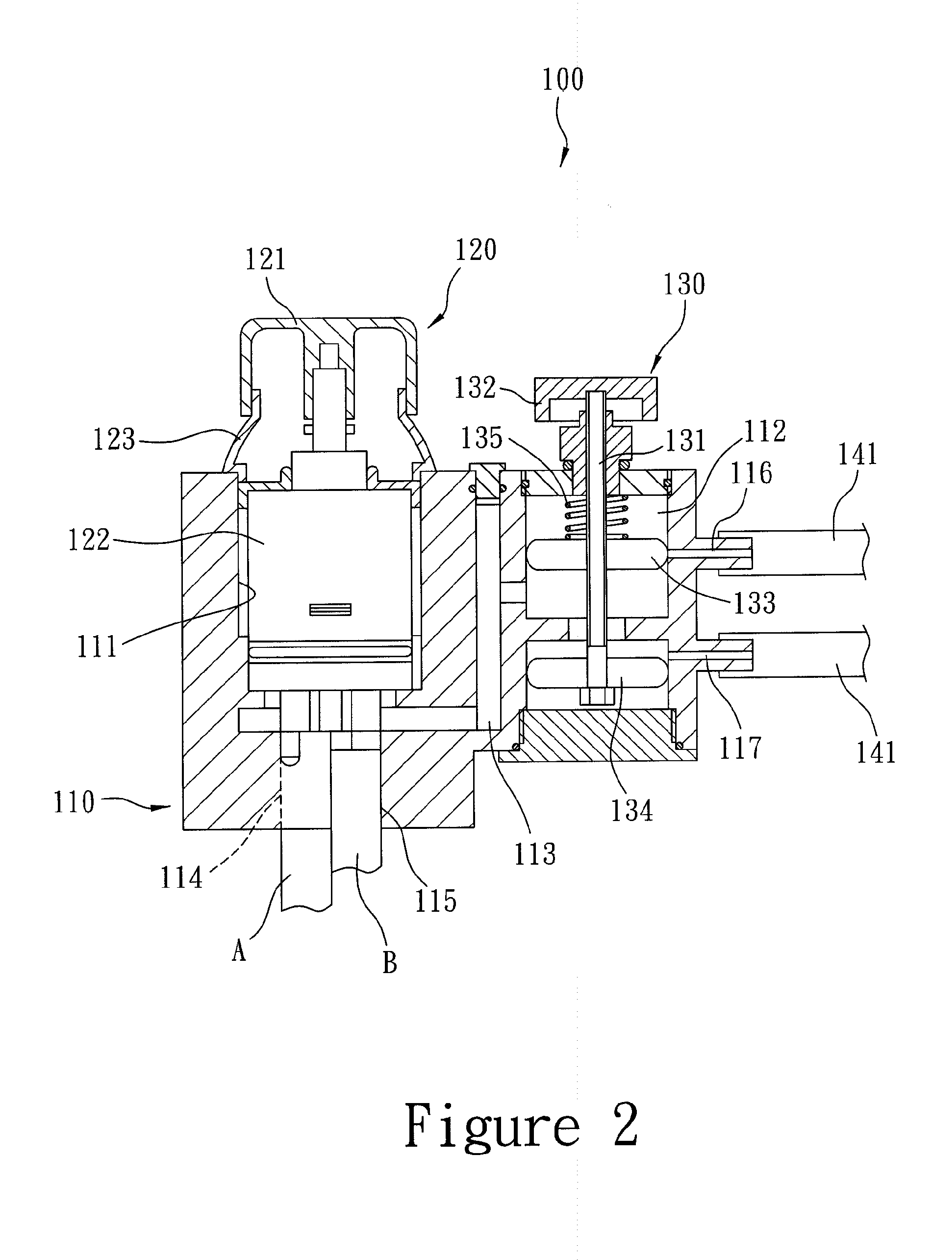 Adjustable water-spraying device