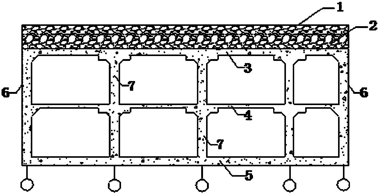 Construction method for full cover-excavation reverse method of underground engineering
