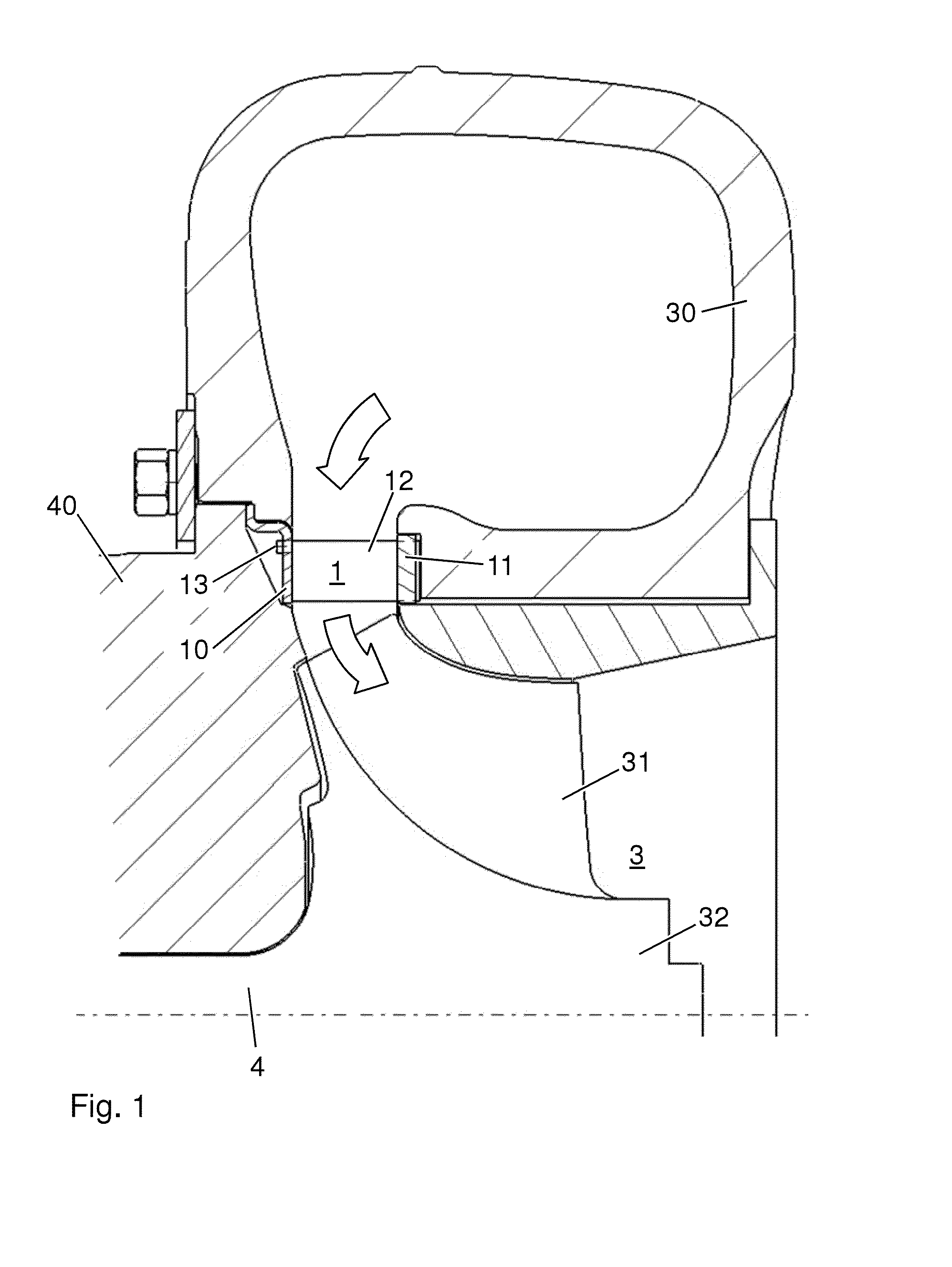 Nozzle ring