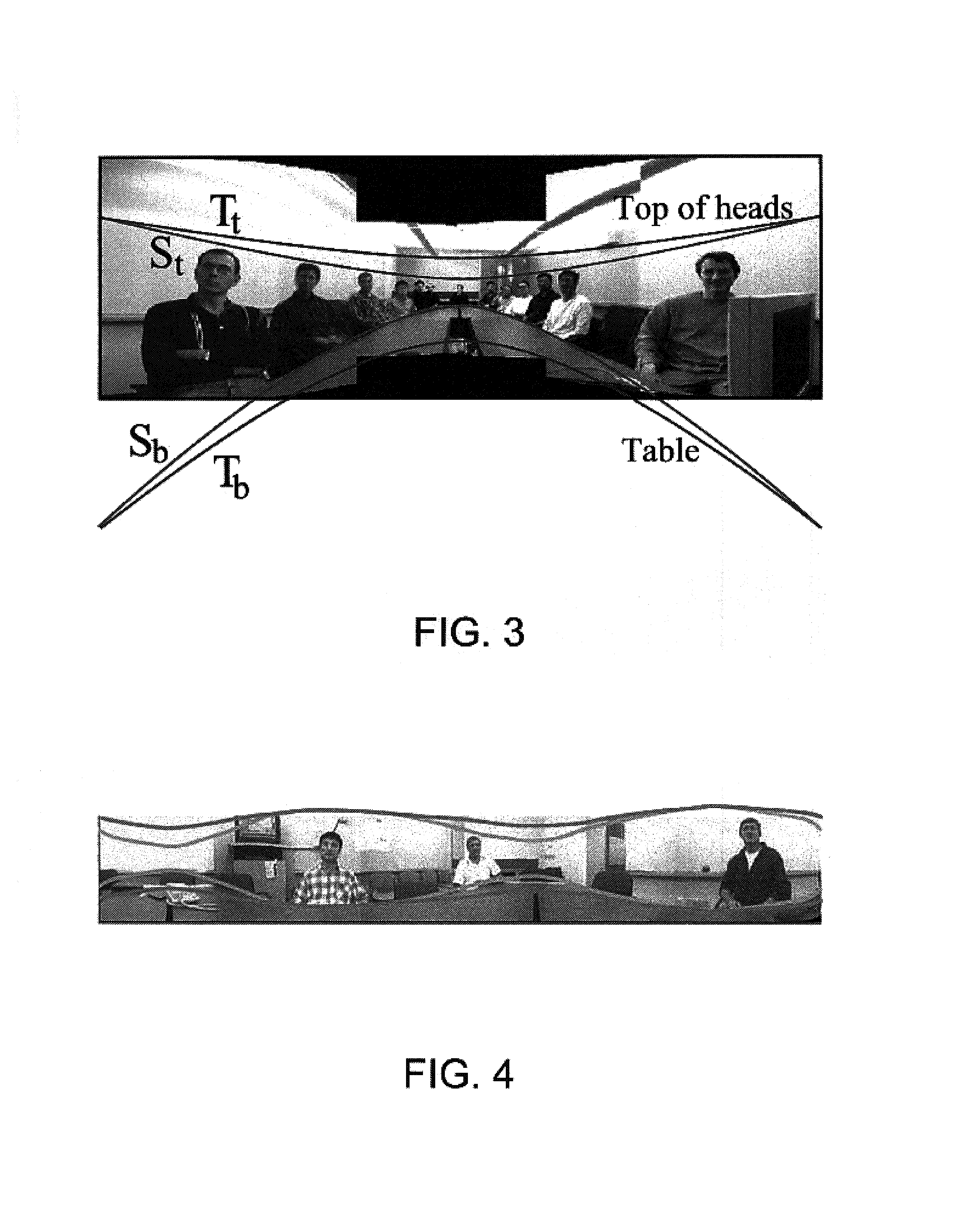 System and method for head size equalization in 360 degree panoramic images