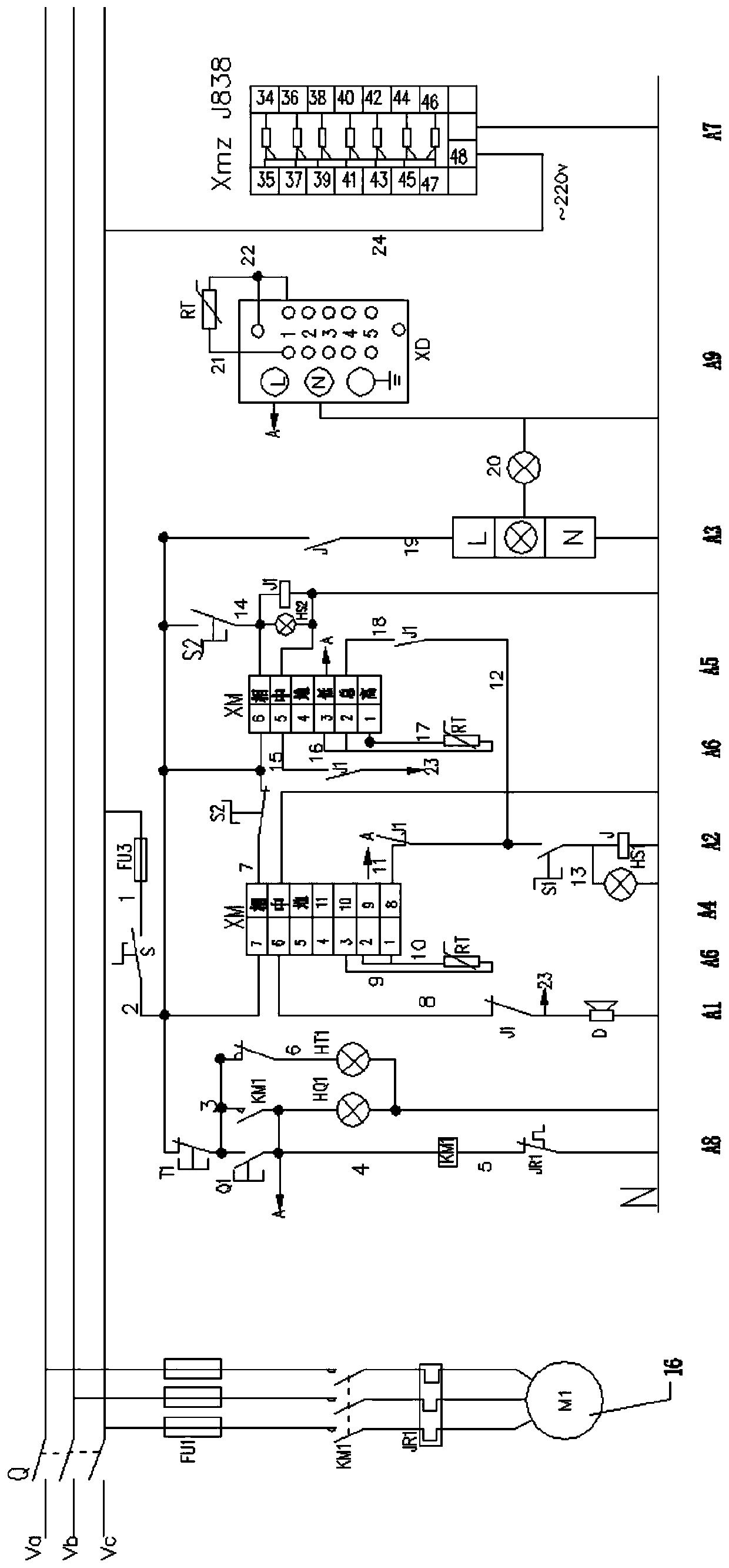 Automobile disc brake spraying production line and production method thereof