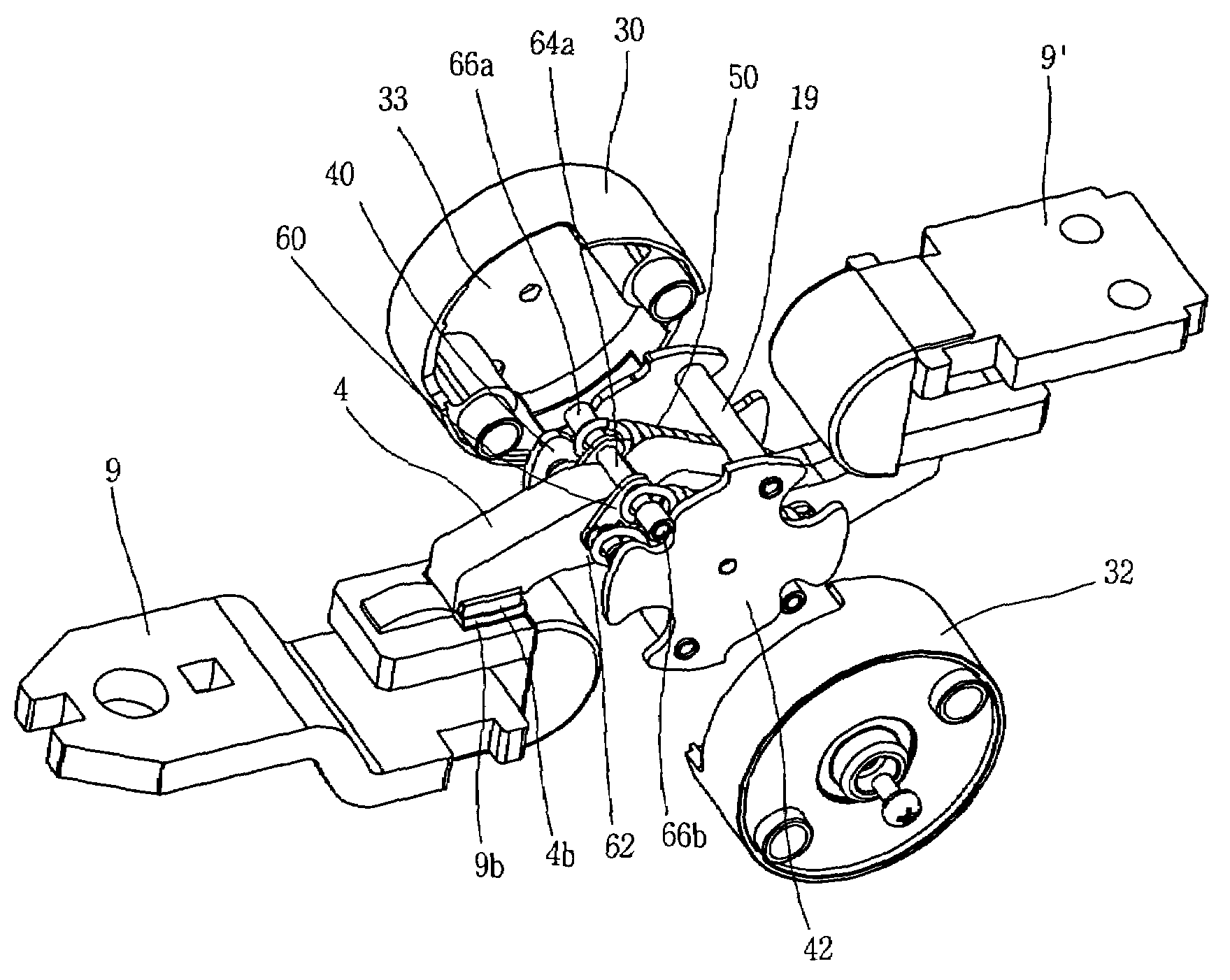 Contactor assembly for a circuit breaker