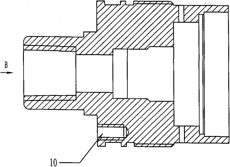 Pressure transmitter with integrated encapsulation type sensor