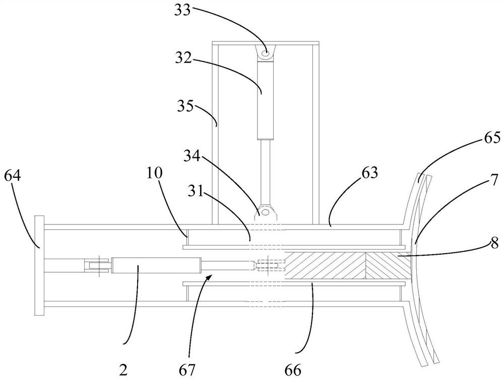 A locking device suitable for self-elevating platform