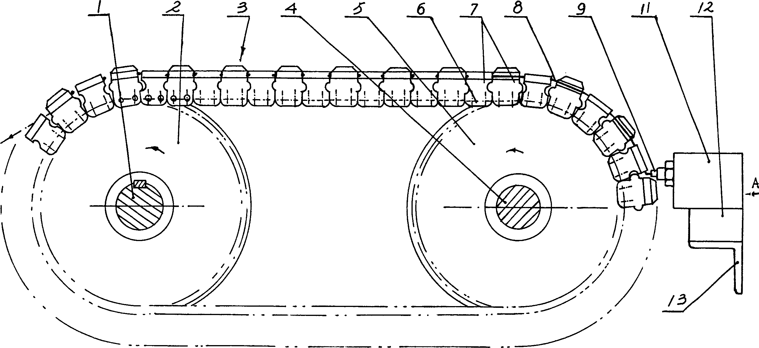 Wire delivery mechanism of full automatic wire stripping machine