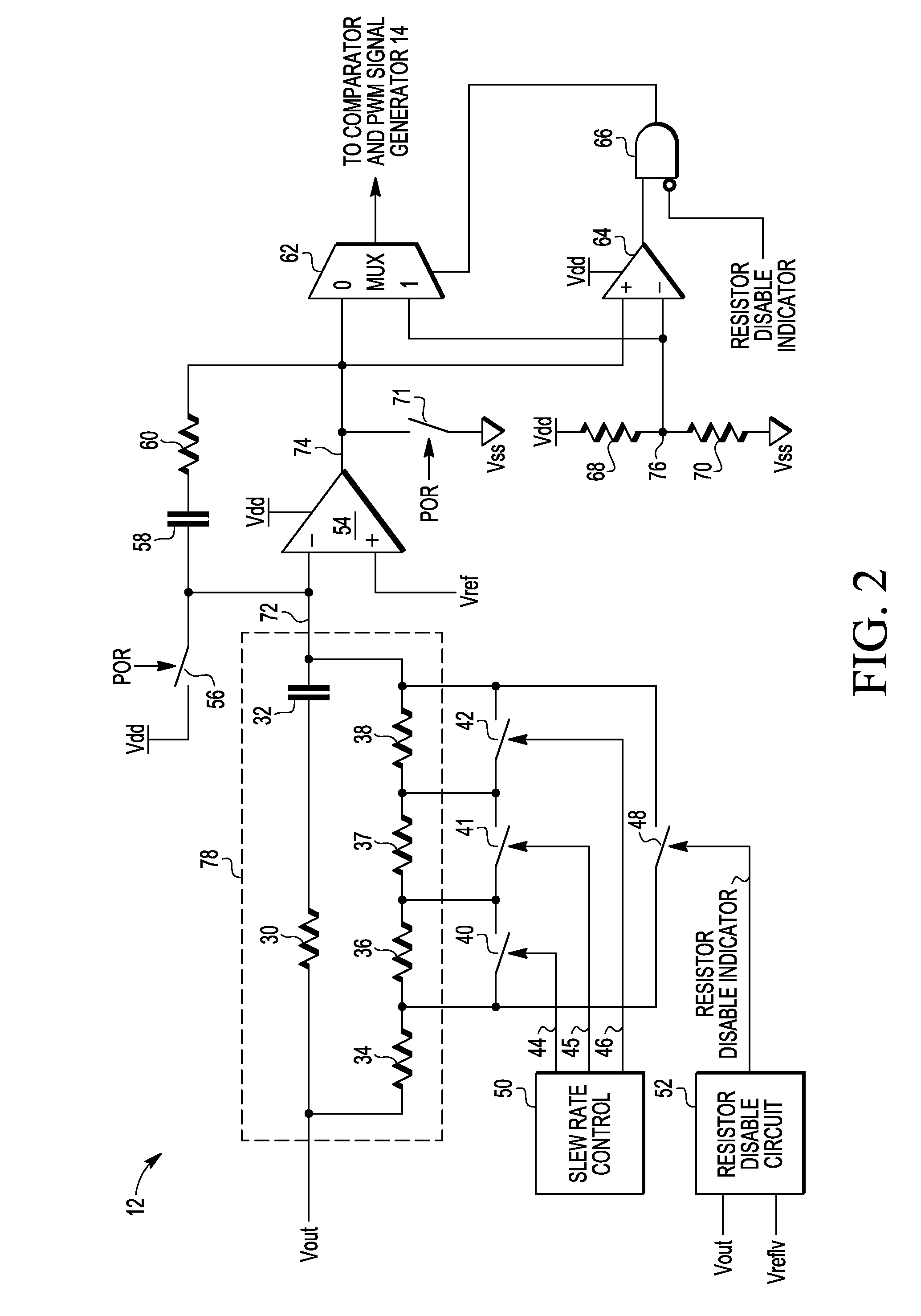 Switched mode voltage regulator and method of operation