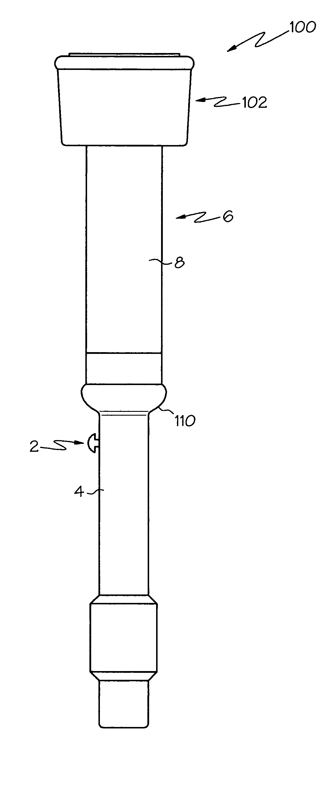 Vent plug for milking liner