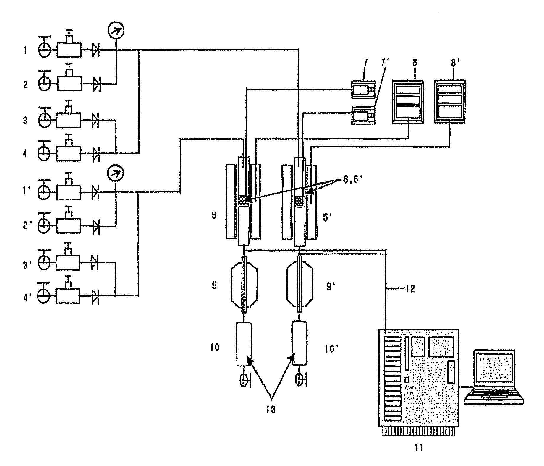 Process for production of light olefins from hydrocarbon feedstock