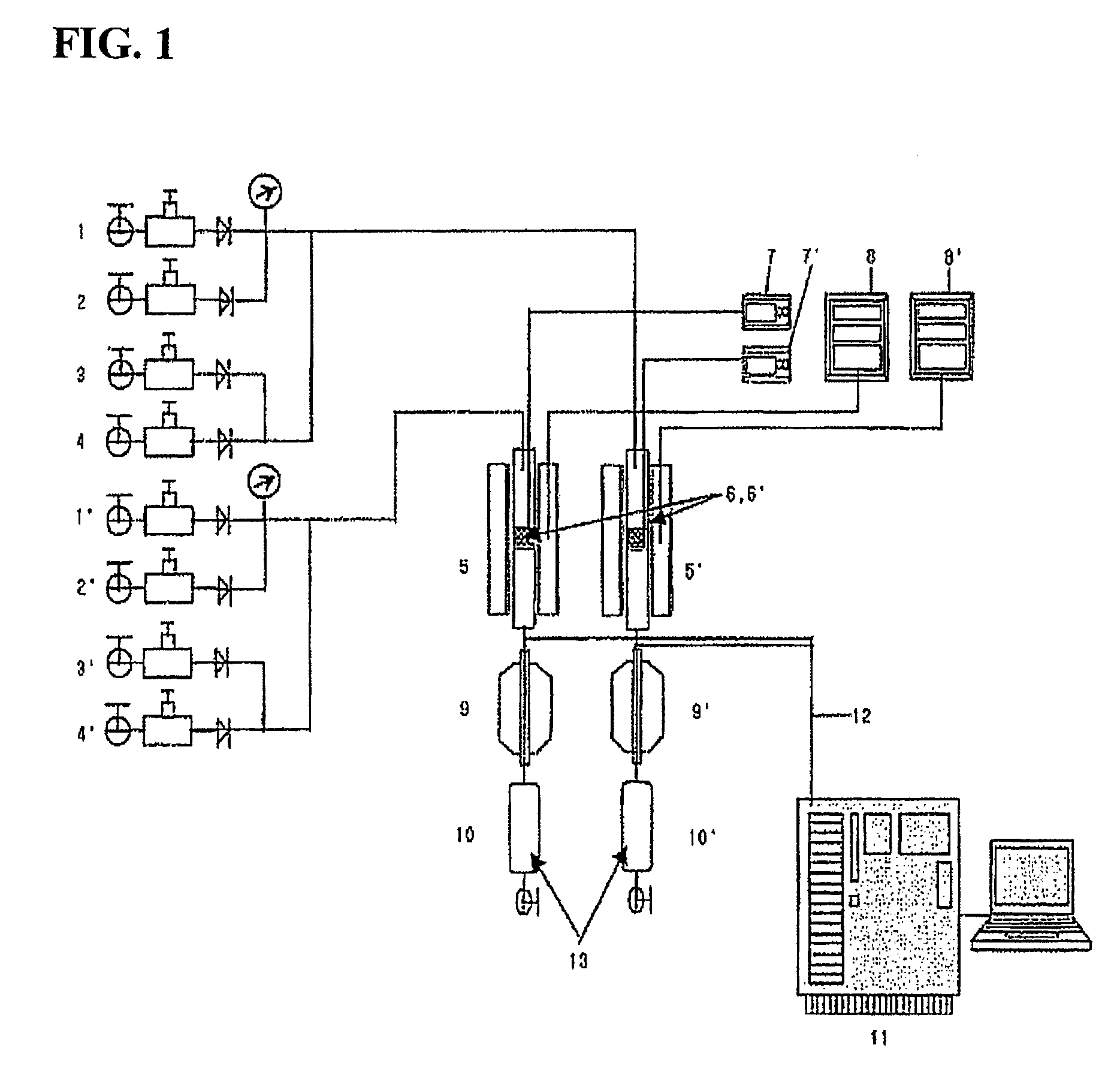 Process for production of light olefins from hydrocarbon feedstock