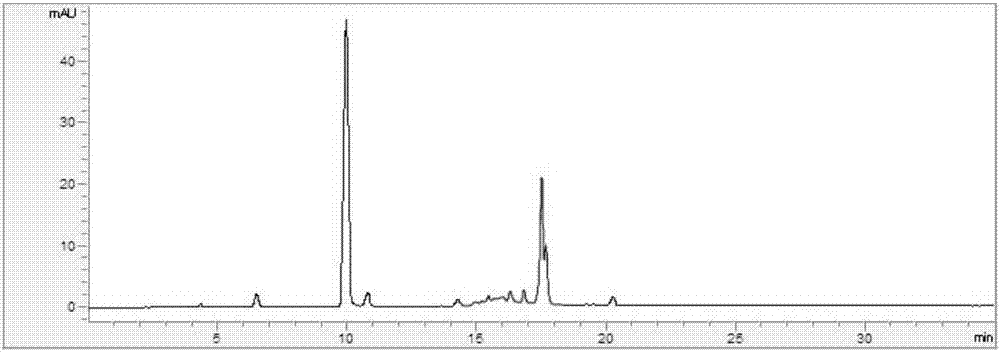 Detection method for obtaining material composition and total antioxidant activity of lonicera confusa