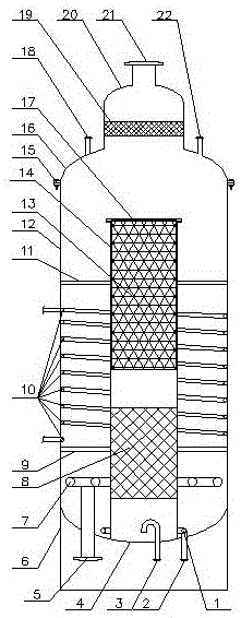 Gas deoiling purifier