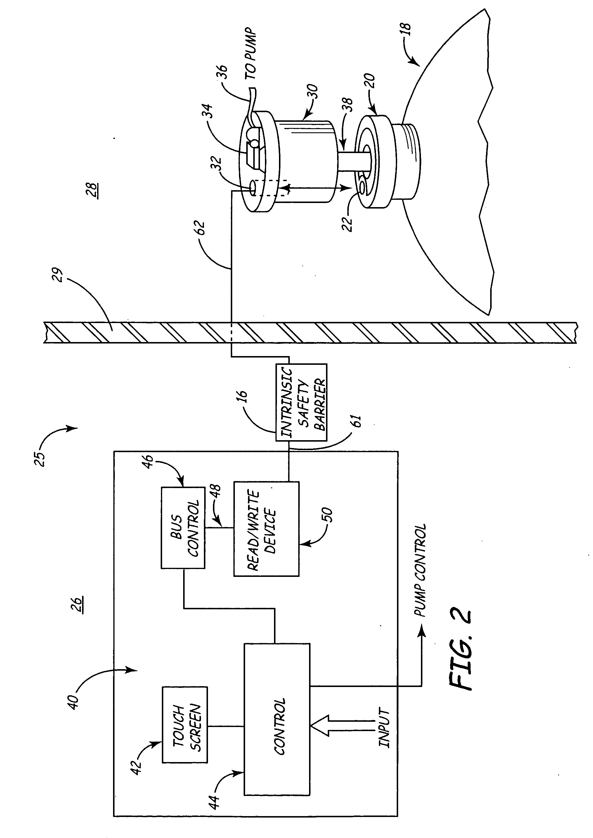 Manufacturing system with intrinsically safe electric information storage