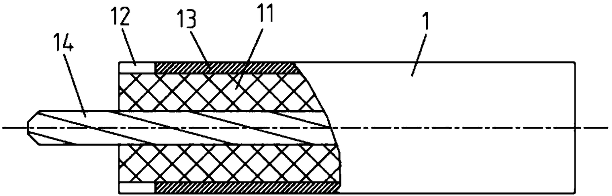 Fast-plug tail cable testing connector