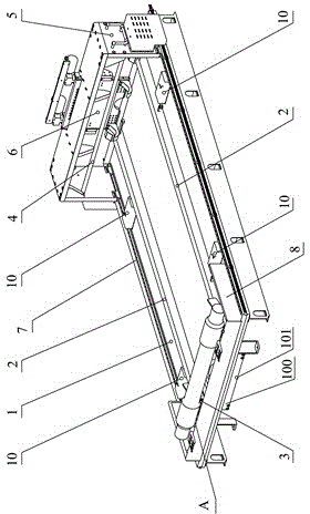 Ultrasonic flaw detection tooling for direct-axis parts