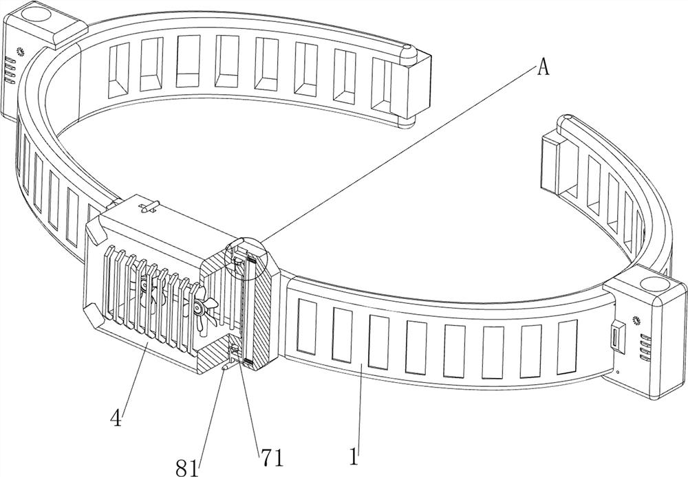 Portable physical cooling device for department of pediatrics