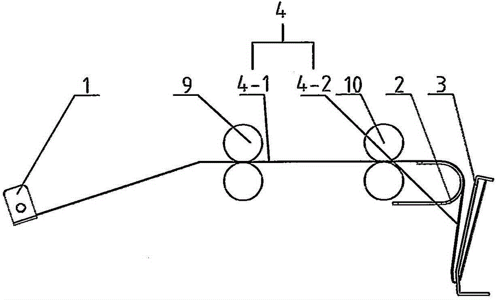 Multi-chain paper receipt printer automatic branching mechanism