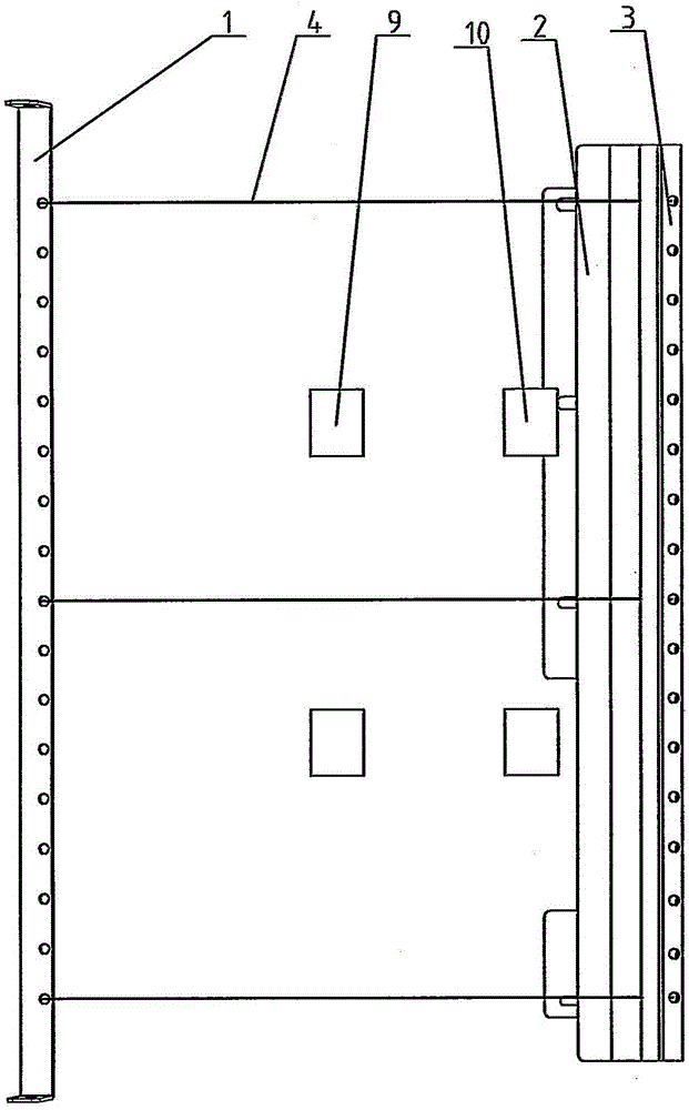 Multi-chain paper receipt printer automatic branching mechanism