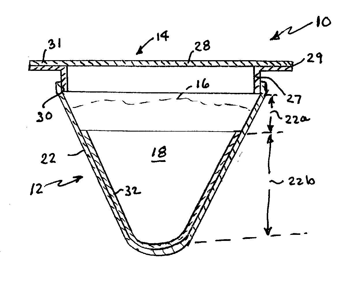 Disposable beverage filter package