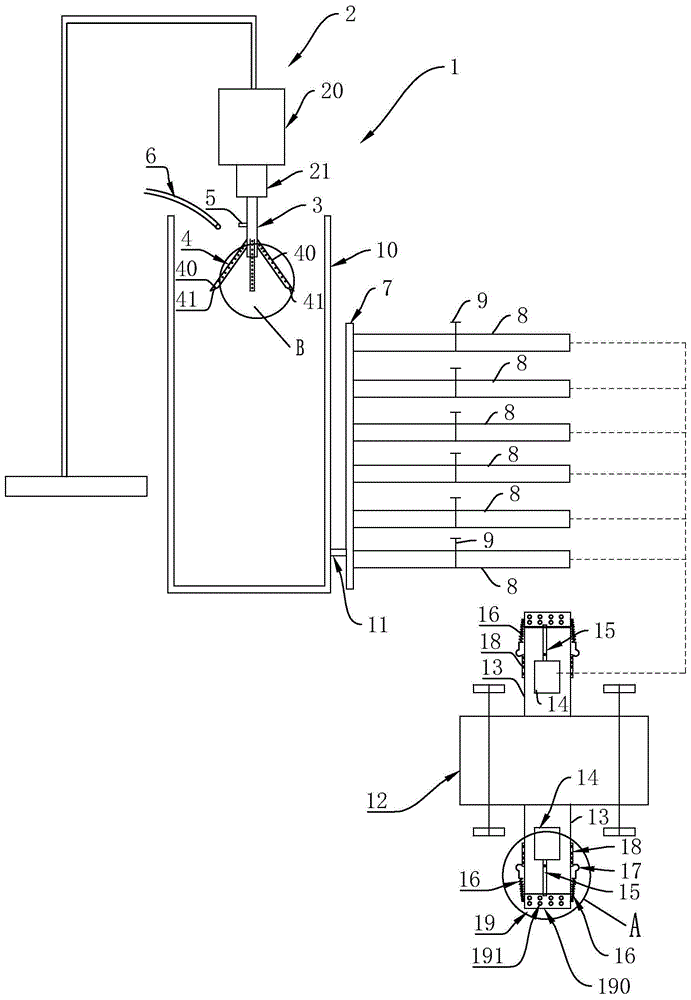 Soluble fertilizer fertilization device for saline-alkali land