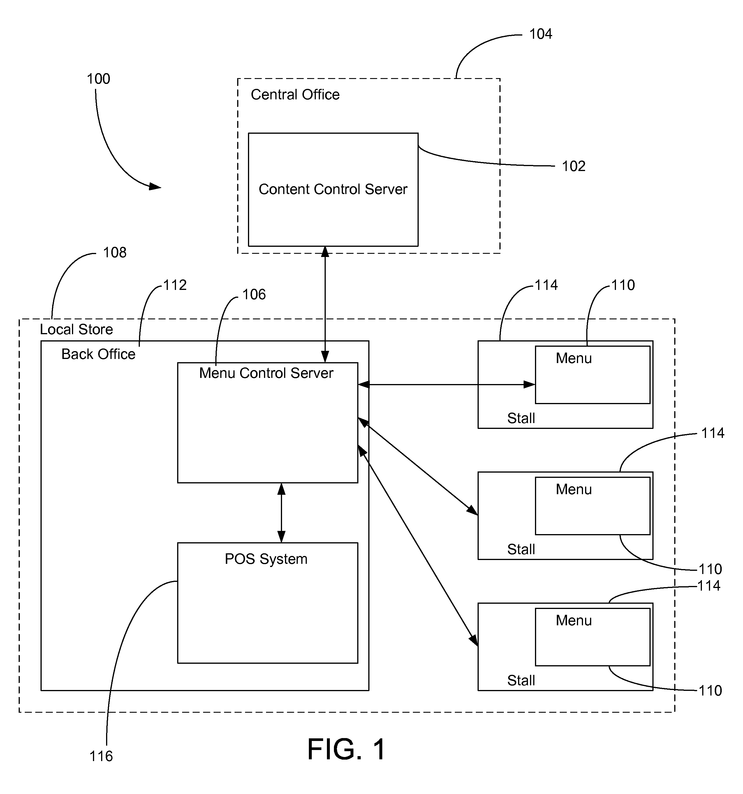 Multi-node customer engagement and ordering system with mobile payment integration