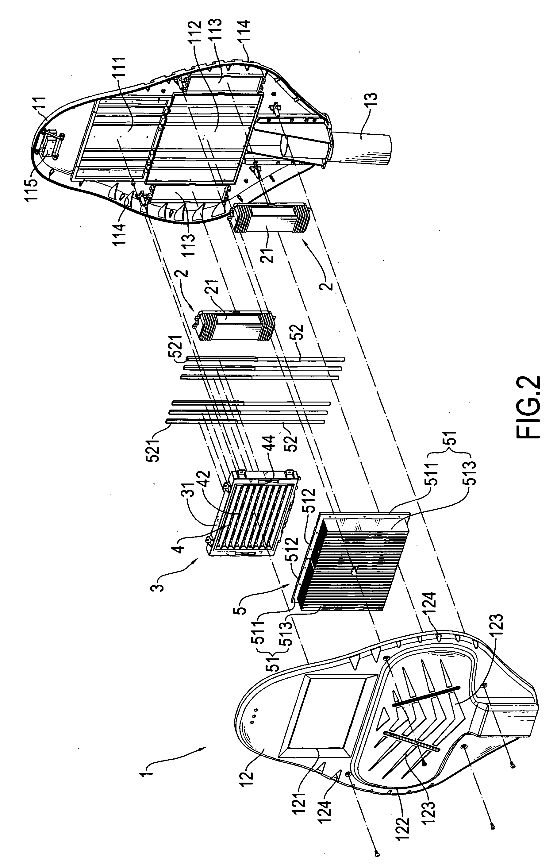 LED street lamp