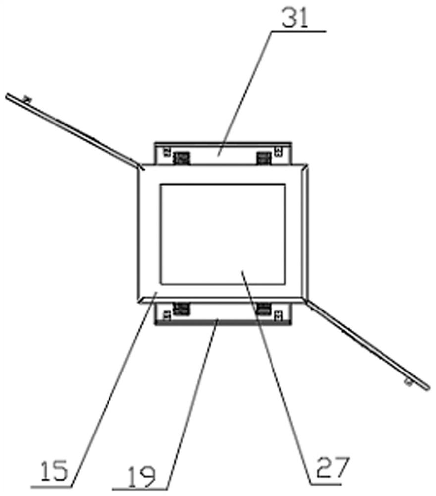 Optical cable cross-connecting box based on intelligent control management