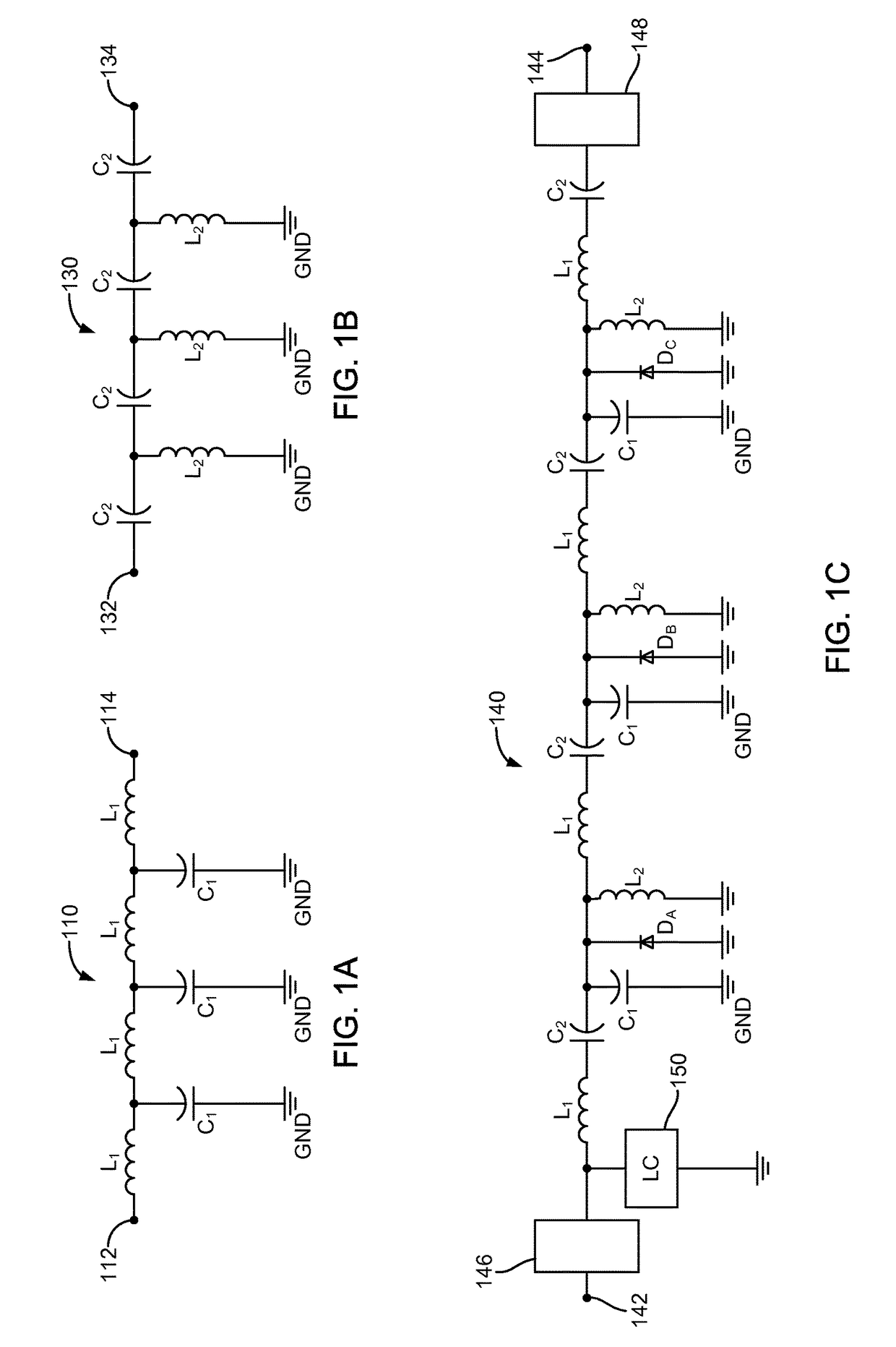 Non-magnetic frequency selective limiters and signal-to-noise enhancers