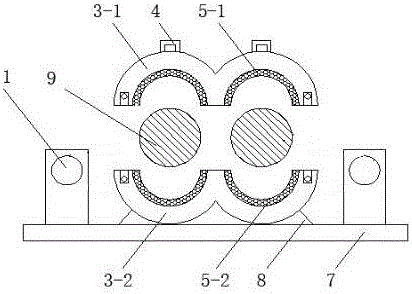 Offline preheating device for hot mill rollers