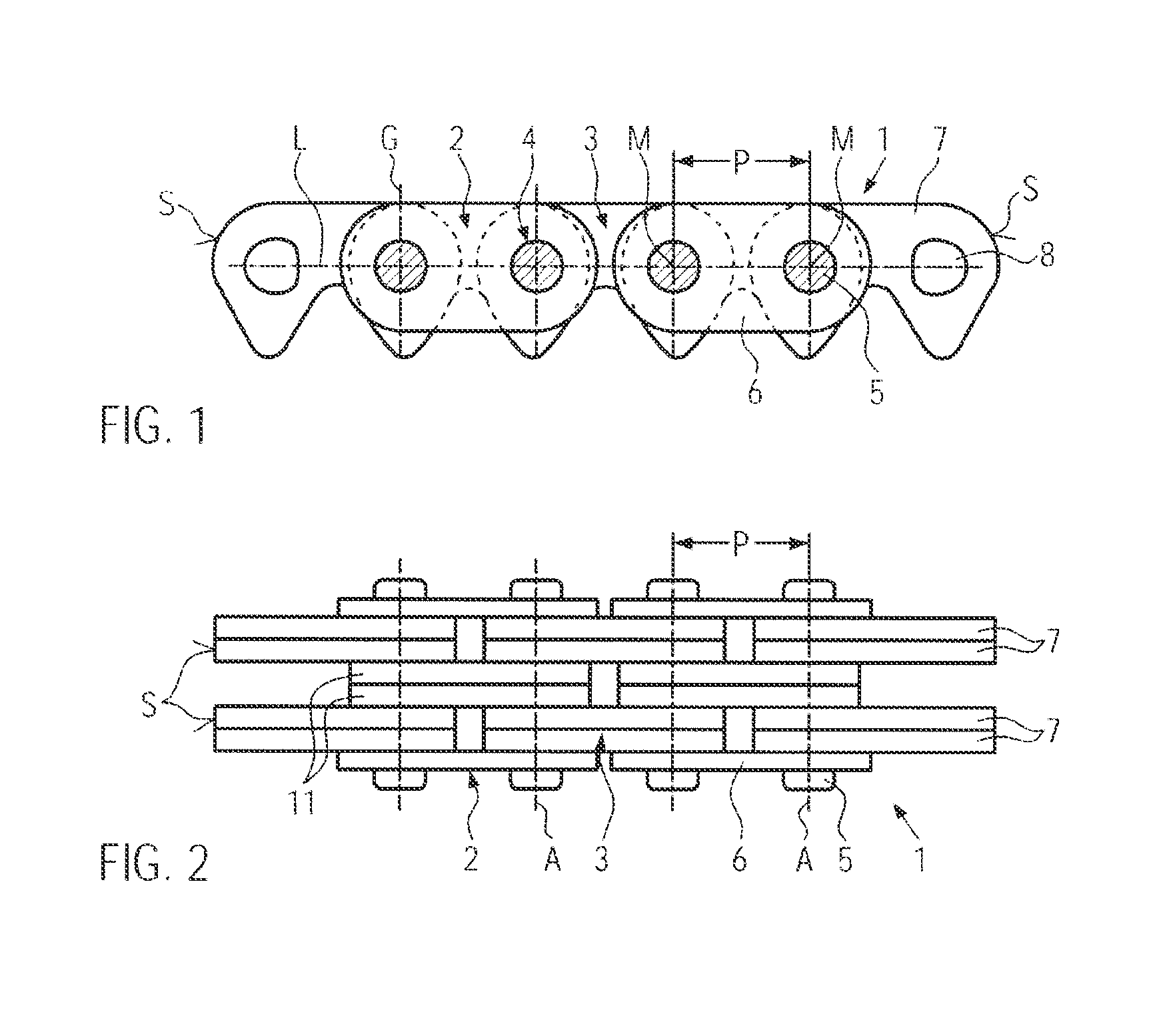 Non-Circular Joint Openings in Toothed Plates of Silent Chains